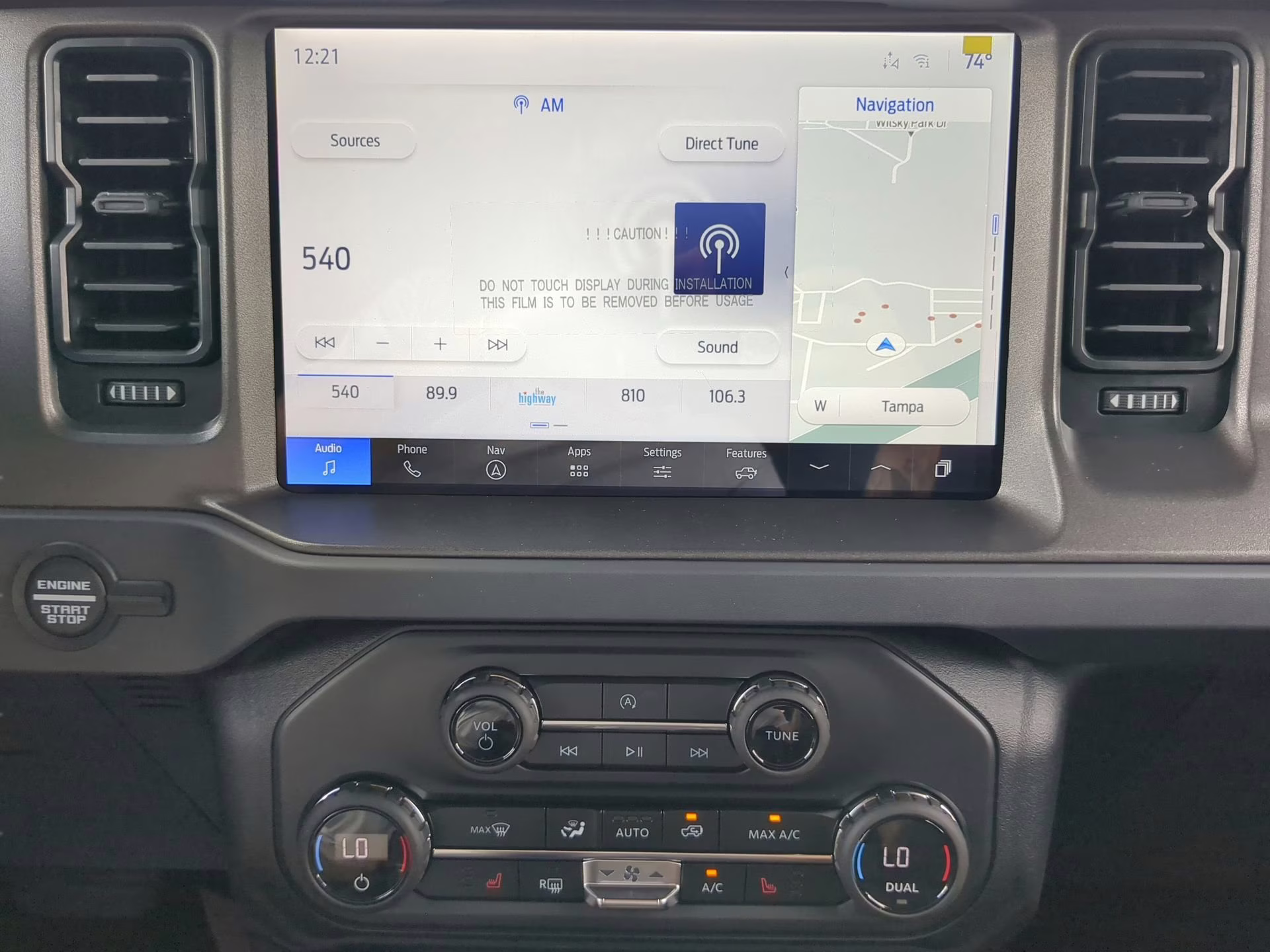 2025 Oxford White Ford Bronco Big Bend 4X4 Convertible