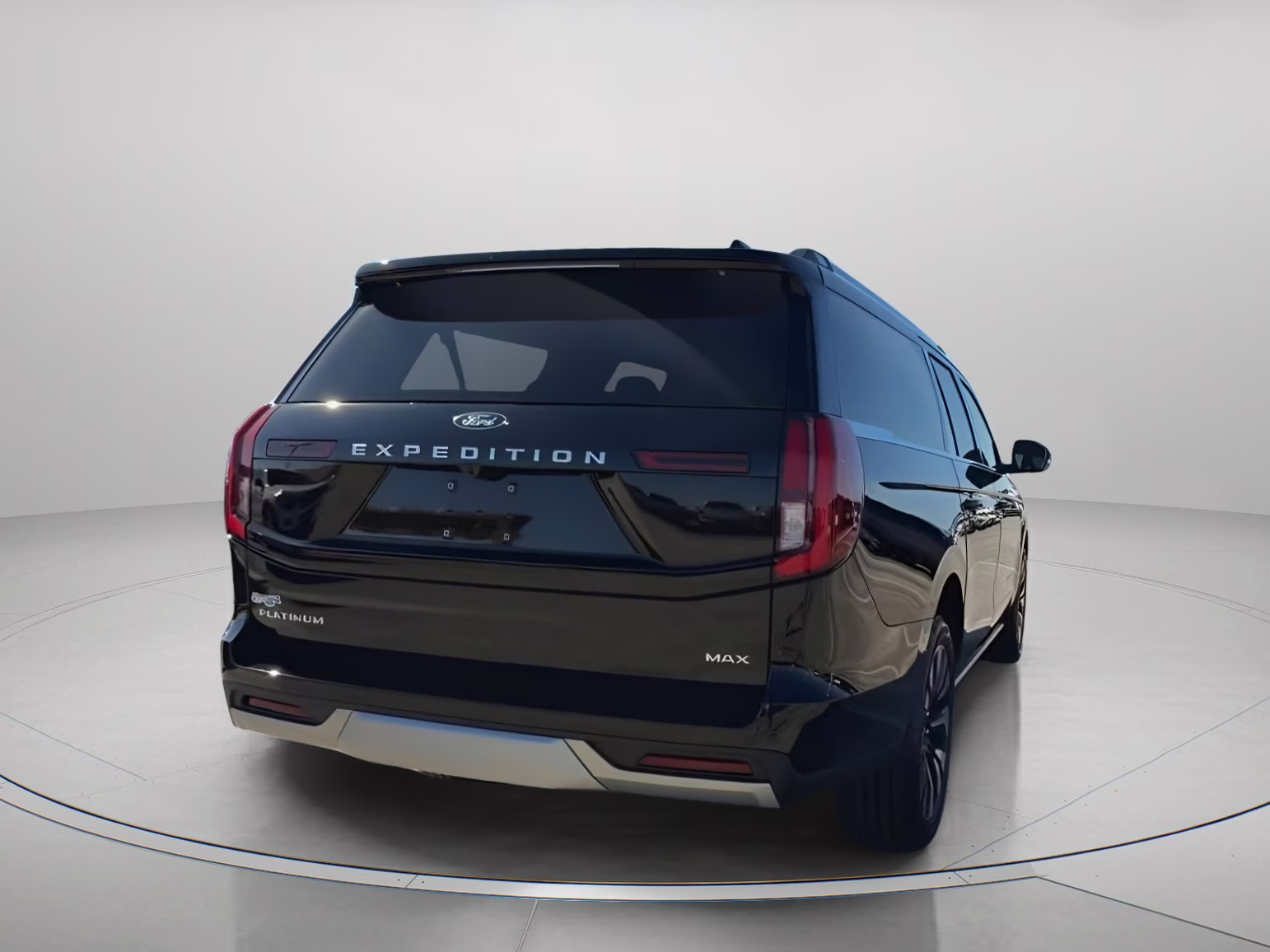 2025 Agate Black Metallic Ford Expedition Max Platinum 4X4 SUV