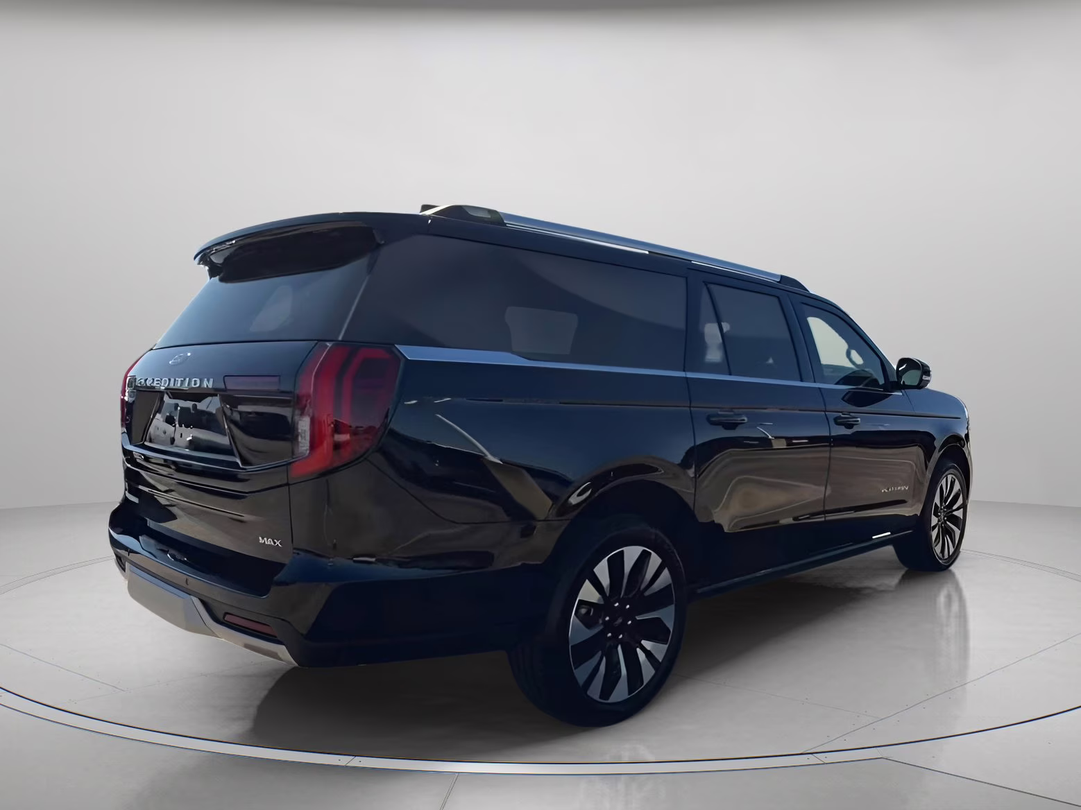 2025 Agate Black Metallic Ford Expedition Max Platinum 4X4 SUV