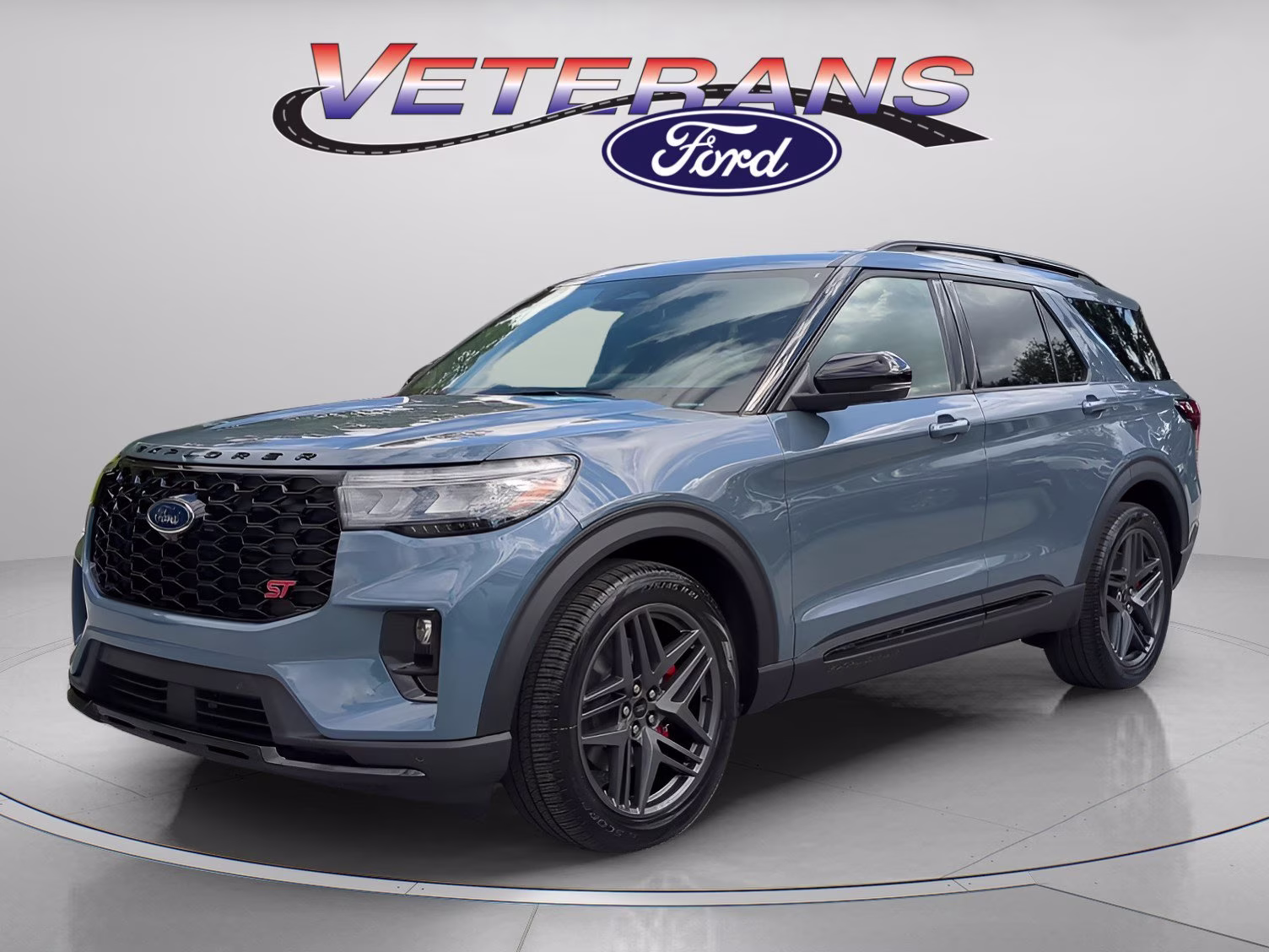 2026 Vapor Blue Metallic Ford Explorer ST 4X4 SUV