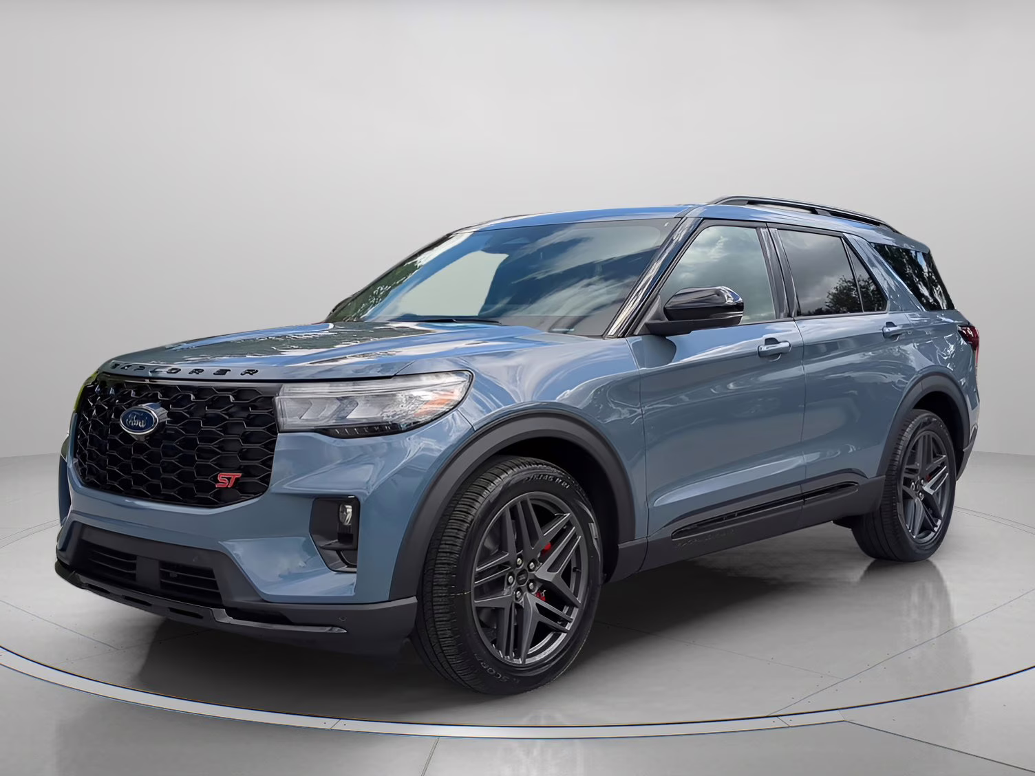 2026 Vapor Blue Metallic Ford Explorer ST 4X4 SUV