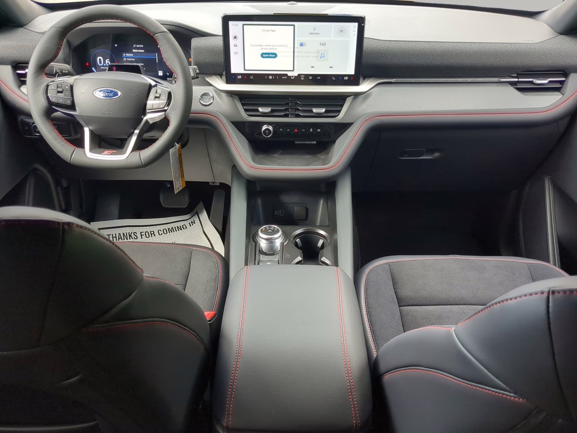 2026 Vapor Blue Metallic Ford Explorer ST 4X4 SUV