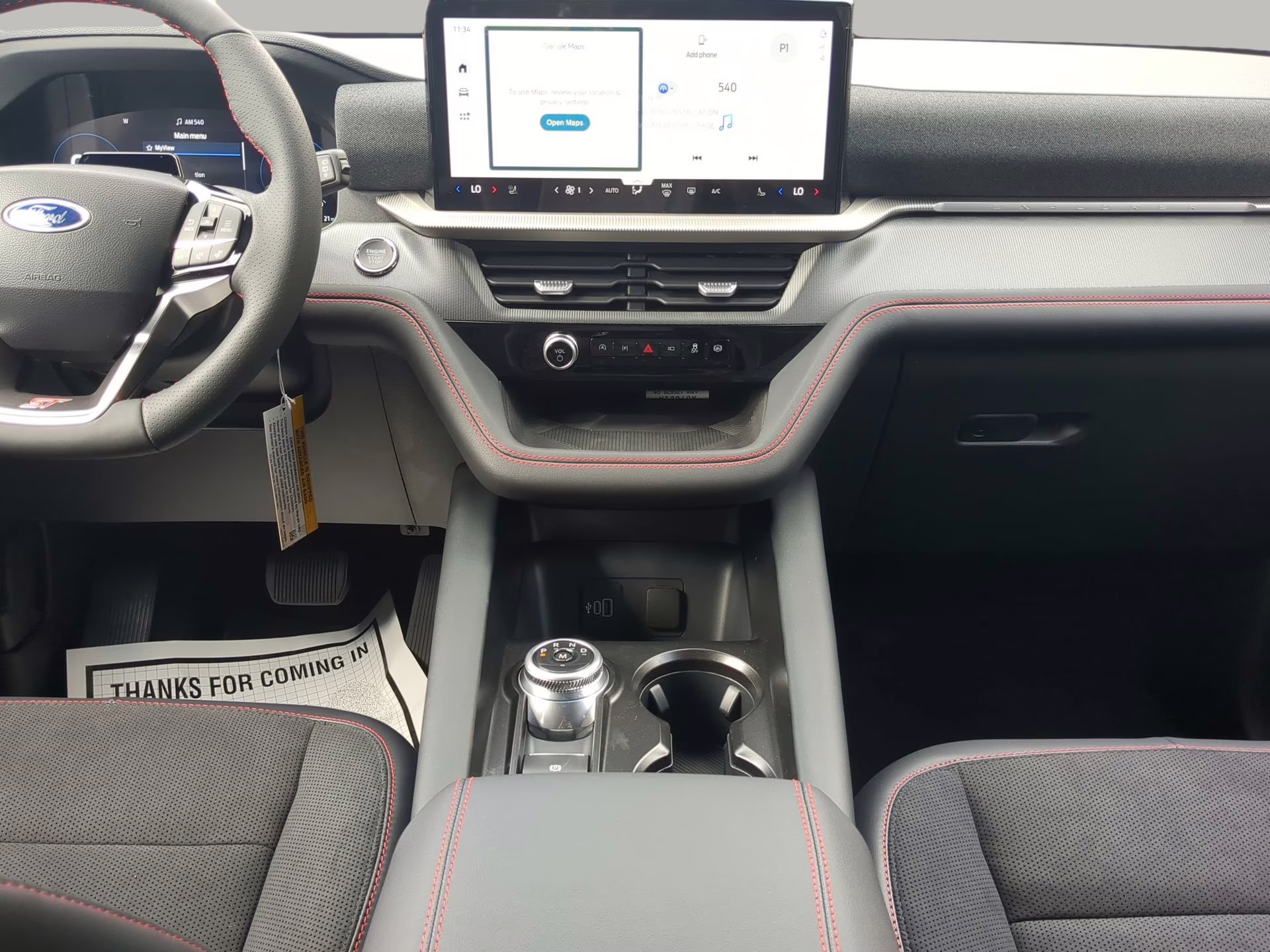 2026 Vapor Blue Metallic Ford Explorer ST 4X4 SUV