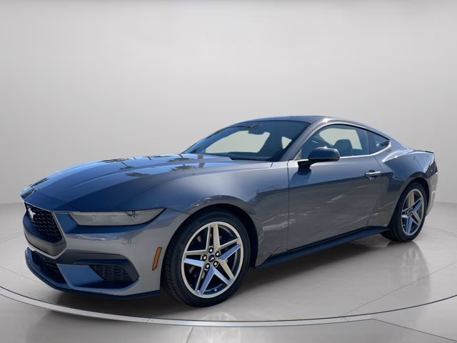 2026 Carbonized Gray Metallic Ford Mustang EcoBoost Premium RWD Coupe