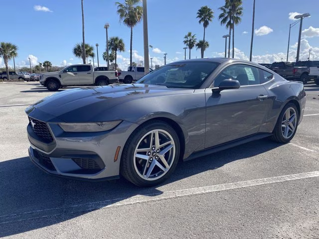 2026 Carbonized Gray Metallic Ford Mustang EcoBoost Premium RWD Coupe