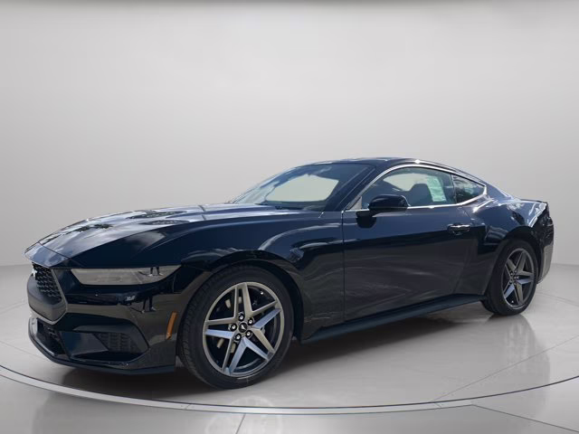 2026 Shadow Black Ford Mustang EcoBoost Premium RWD Coupe