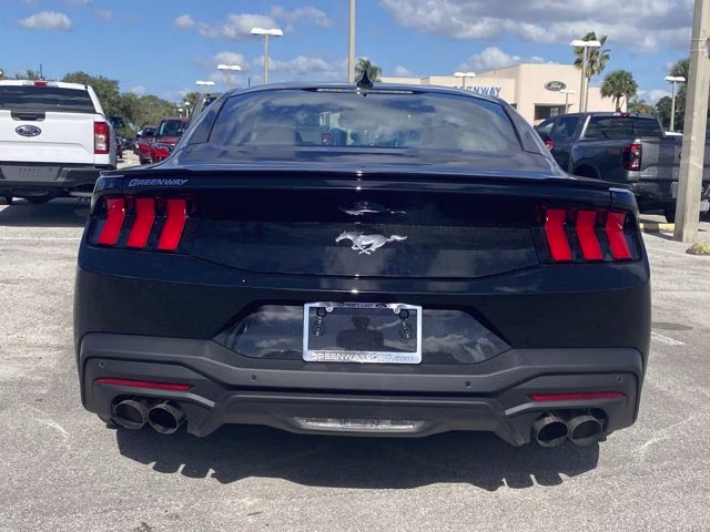 2026 Shadow Black Ford Mustang EcoBoost Premium RWD Coupe