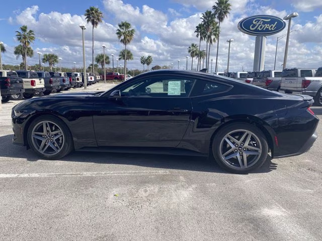 2026 Shadow Black Ford Mustang EcoBoost Premium RWD Coupe