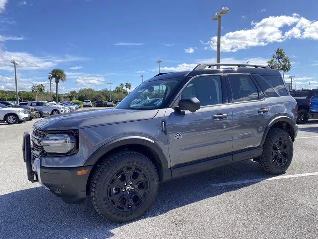 2025 Carbonized Gray Metallic Ford Bronco Sport Outer Banks 4X4 SUV