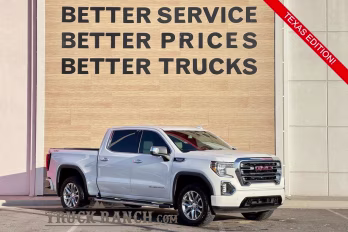 2020 Summit White GMC Sierra 1500 SLT 4X4 Truck