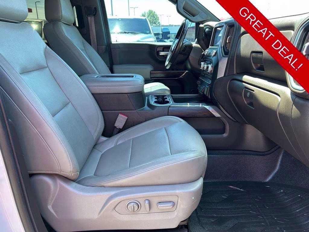 2020 Summit White GMC Sierra 1500 SLT 4X4 Truck
