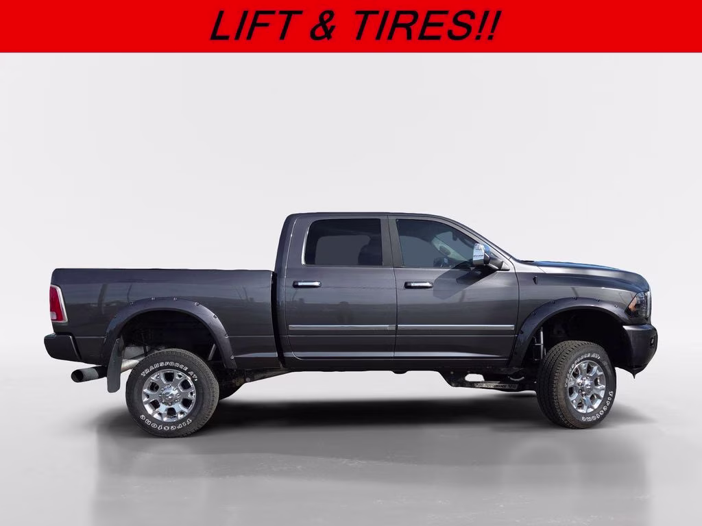 2015 Granite Crystal Metallic Clearcoat Ram 3500 Laramie Limited 4X4 Truck