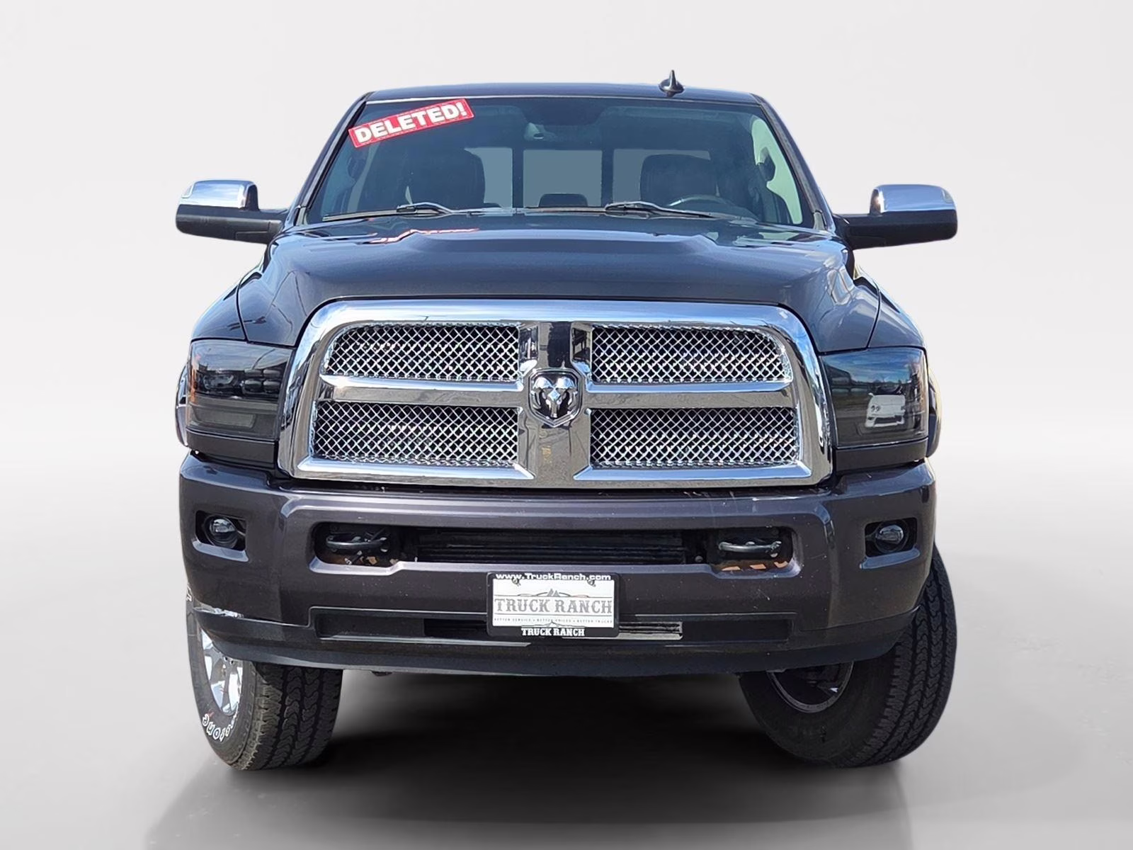 2015 Granite Crystal Metallic Clearcoat Ram 3500 Laramie Limited 4X4 Truck