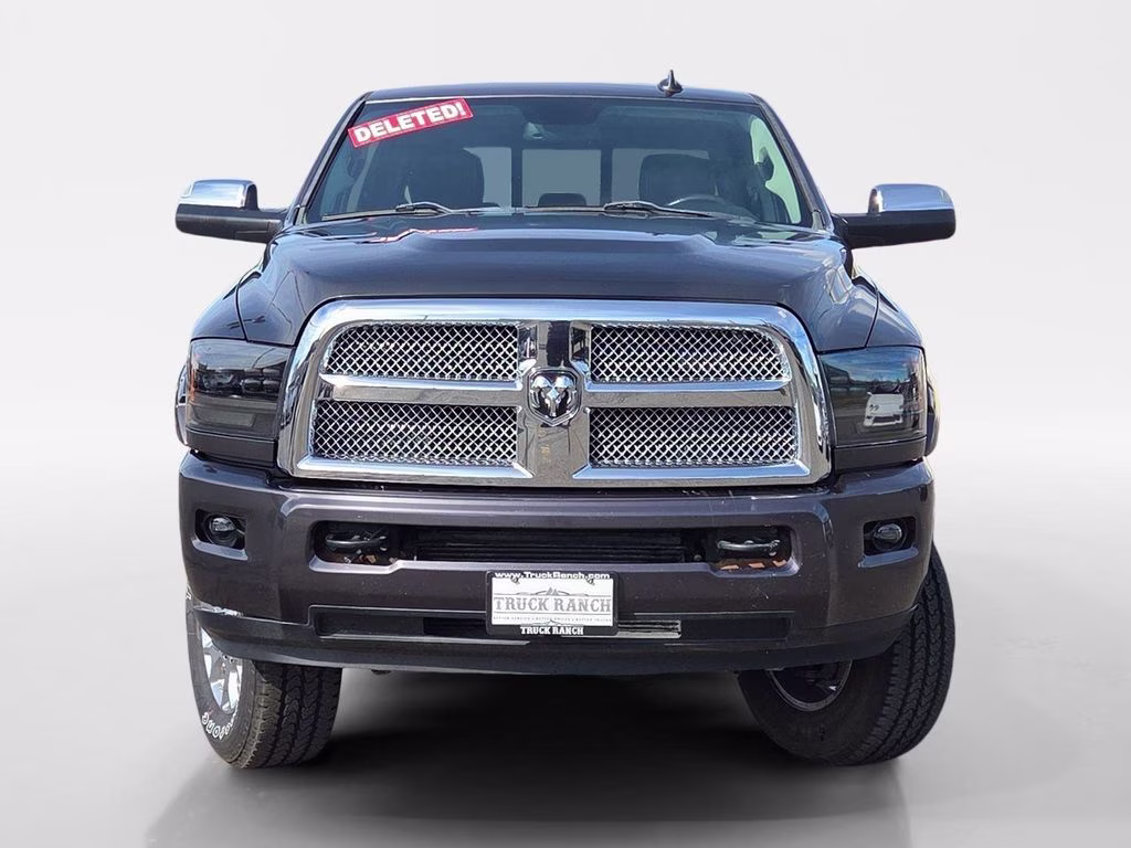 2015 Granite Crystal Metallic Clearcoat Ram 3500 Laramie Limited 4X4 Truck
