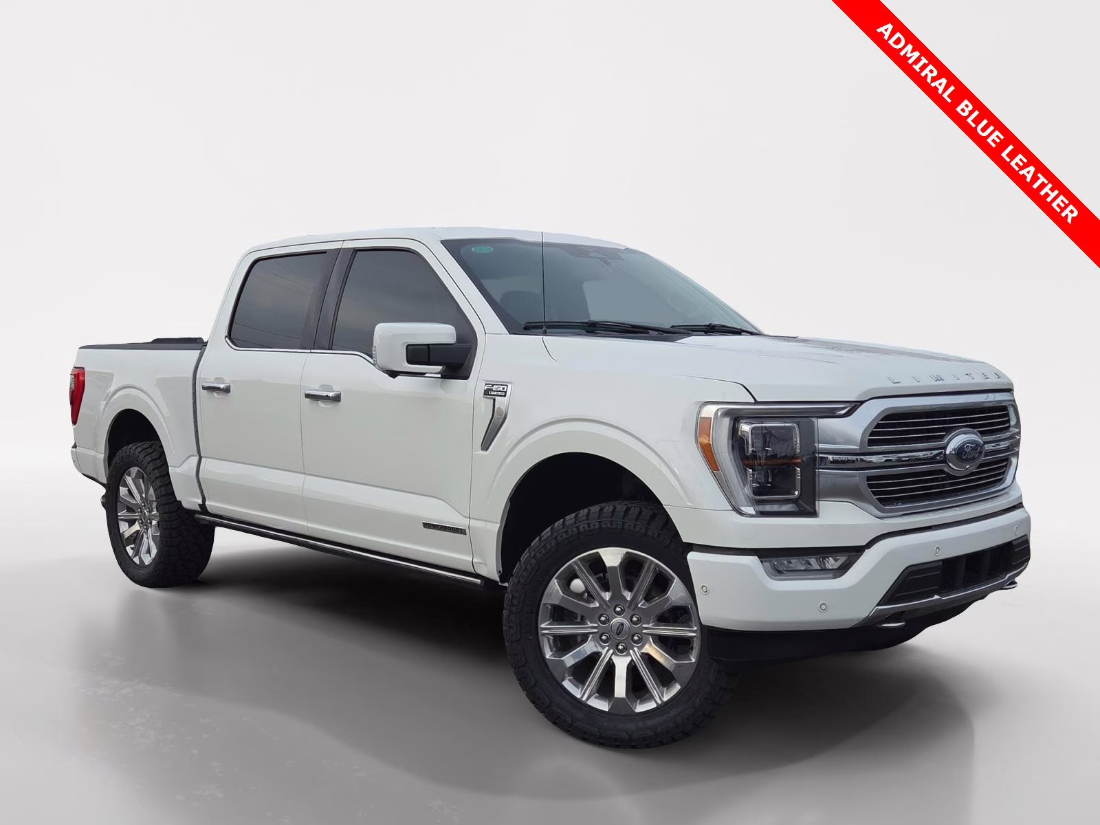 2023 Star White Metallic Tri-Coat Ford F-150 Limited 4X4 Truck