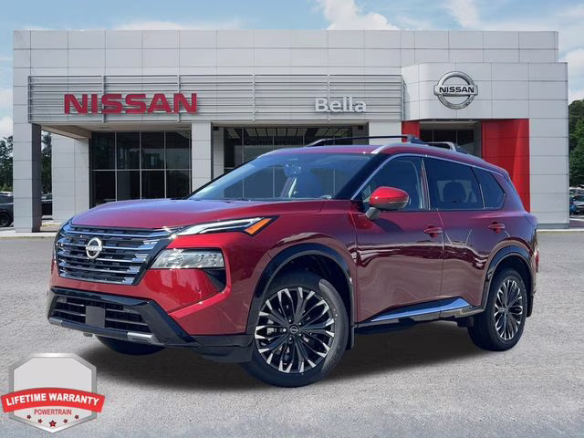 2026 Scarlet Ember Tintcoat Nissan Rogue Platinum AWD SUV