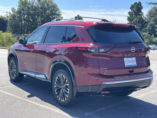 2026 Scarlet Ember Tintcoat Nissan Rogue Platinum AWD SUV