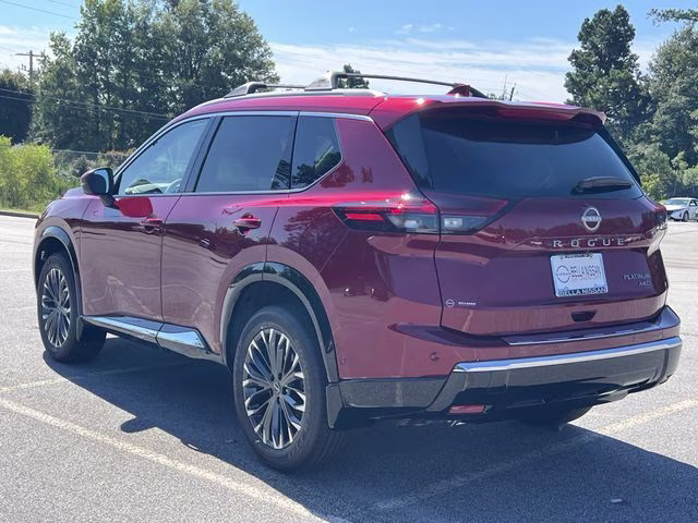 2026 Scarlet Ember Tintcoat Nissan Rogue Platinum AWD SUV