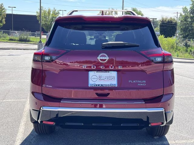 2026 Scarlet Ember Tintcoat Nissan Rogue Platinum AWD SUV