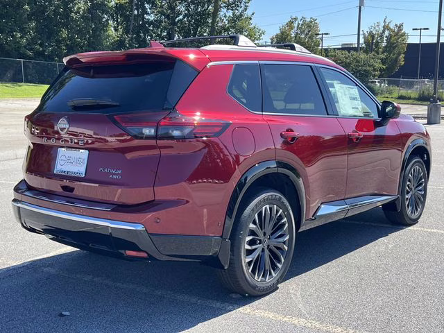 2026 Scarlet Ember Tintcoat Nissan Rogue Platinum AWD SUV
