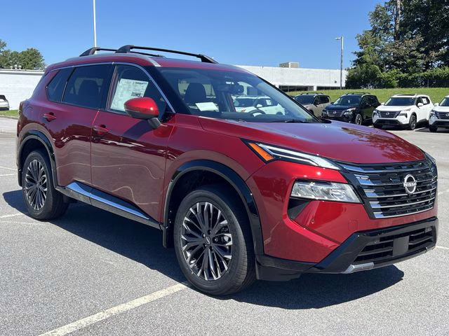 2026 Scarlet Ember Tintcoat Nissan Rogue Platinum AWD SUV