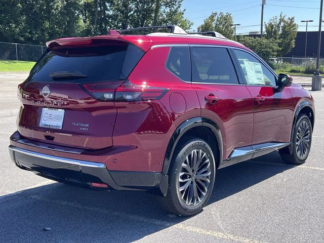 2026 Scarlet Ember Tintcoat Nissan Rogue Platinum AWD SUV