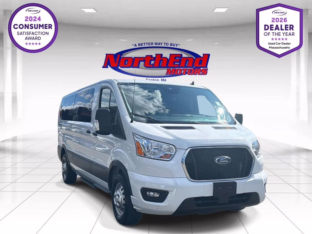 2022 Oxford White Ford Transit-350 XLT AWD Crossover