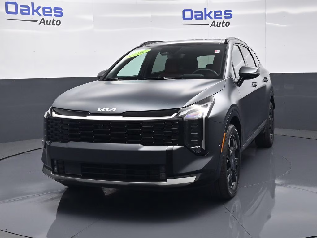 2026 Shadow Matte Gray Kia Sportage Hybrid SX-Prestige AWD SUV