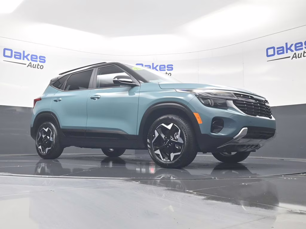 2026 Pluton Blue/Black Roof Kia Seltos S AWD SUV