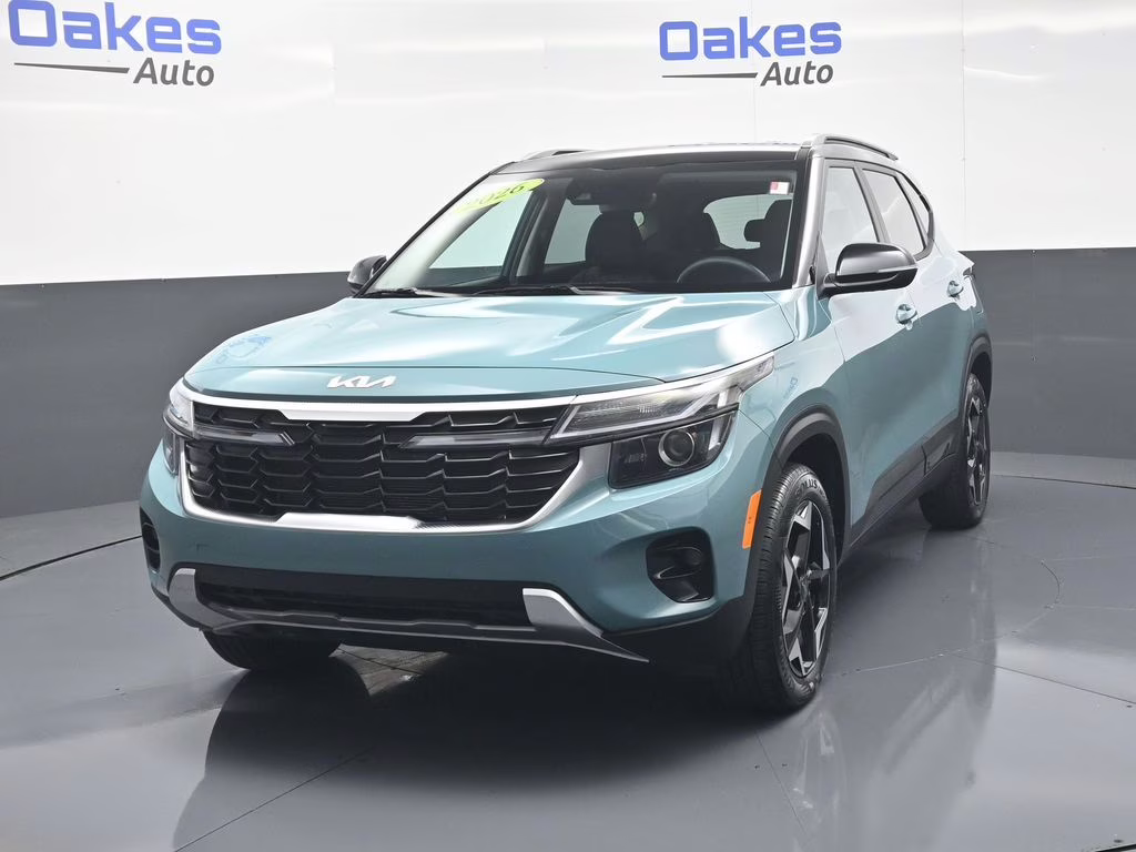 2026 Pluton Blue/Black Roof Kia Seltos S AWD SUV
