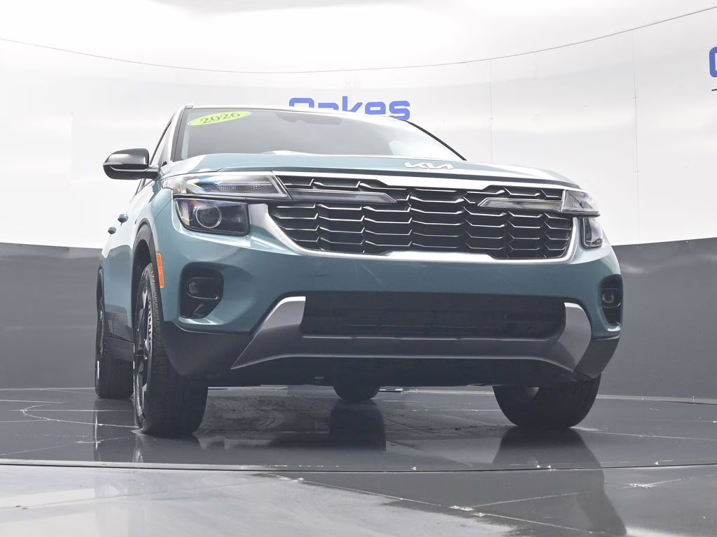 2026 Pluton Blue/Black Roof Kia Seltos S AWD SUV