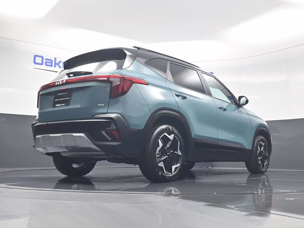 2026 Pluton Blue/Black Roof Kia Seltos S AWD SUV