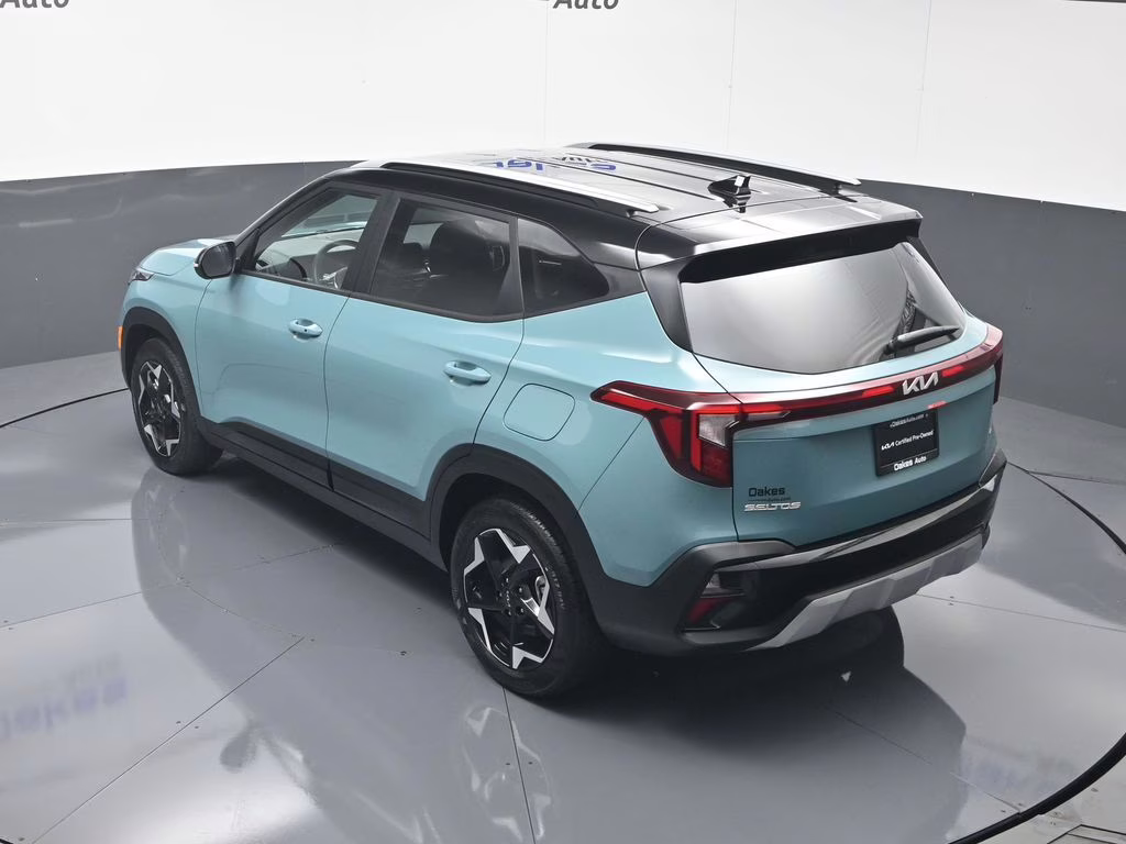 2026 Pluton Blue/Black Roof Kia Seltos S AWD SUV