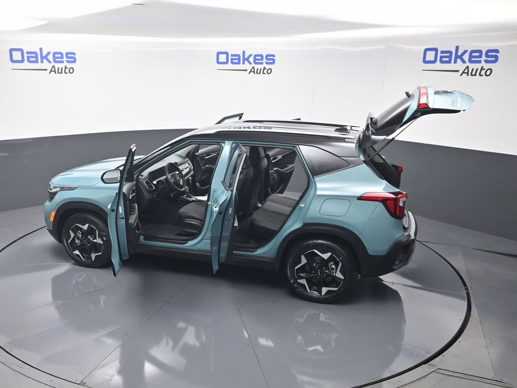 2026 Pluton Blue/Black Roof Kia Seltos S AWD SUV