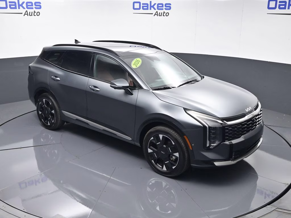 2026 Shadow Matte Gray Kia Sportage Hybrid SX-Prestige AWD SUV