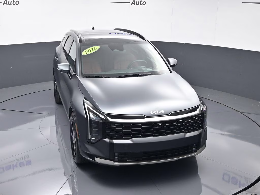 2026 Shadow Matte Gray Kia Sportage Hybrid SX-Prestige AWD SUV