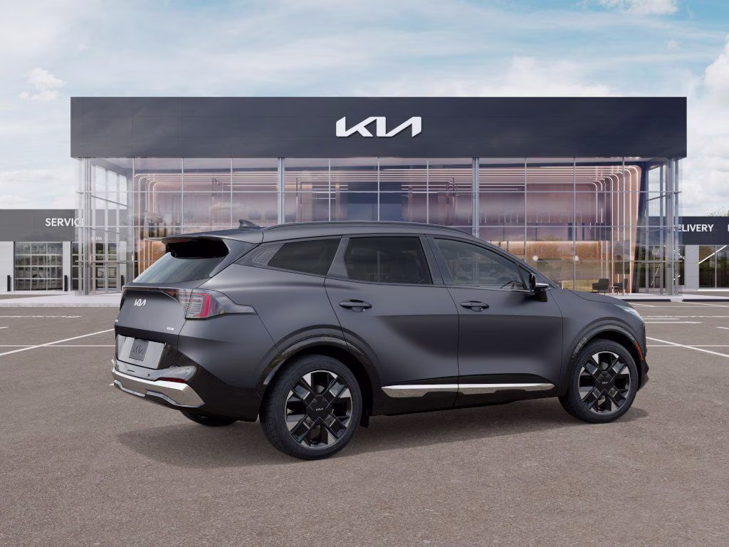 2026 Shadow Matte Gray Kia Sportage Hybrid SX-Prestige AWD SUV