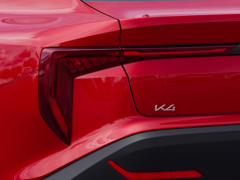 2025 Currant Red Kia K4 LXS FWD Sedan
