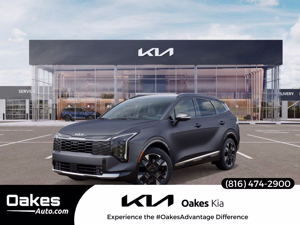 2026 Shadow Matte Gray Kia Sportage Hybrid SX-Prestige AWD SUV