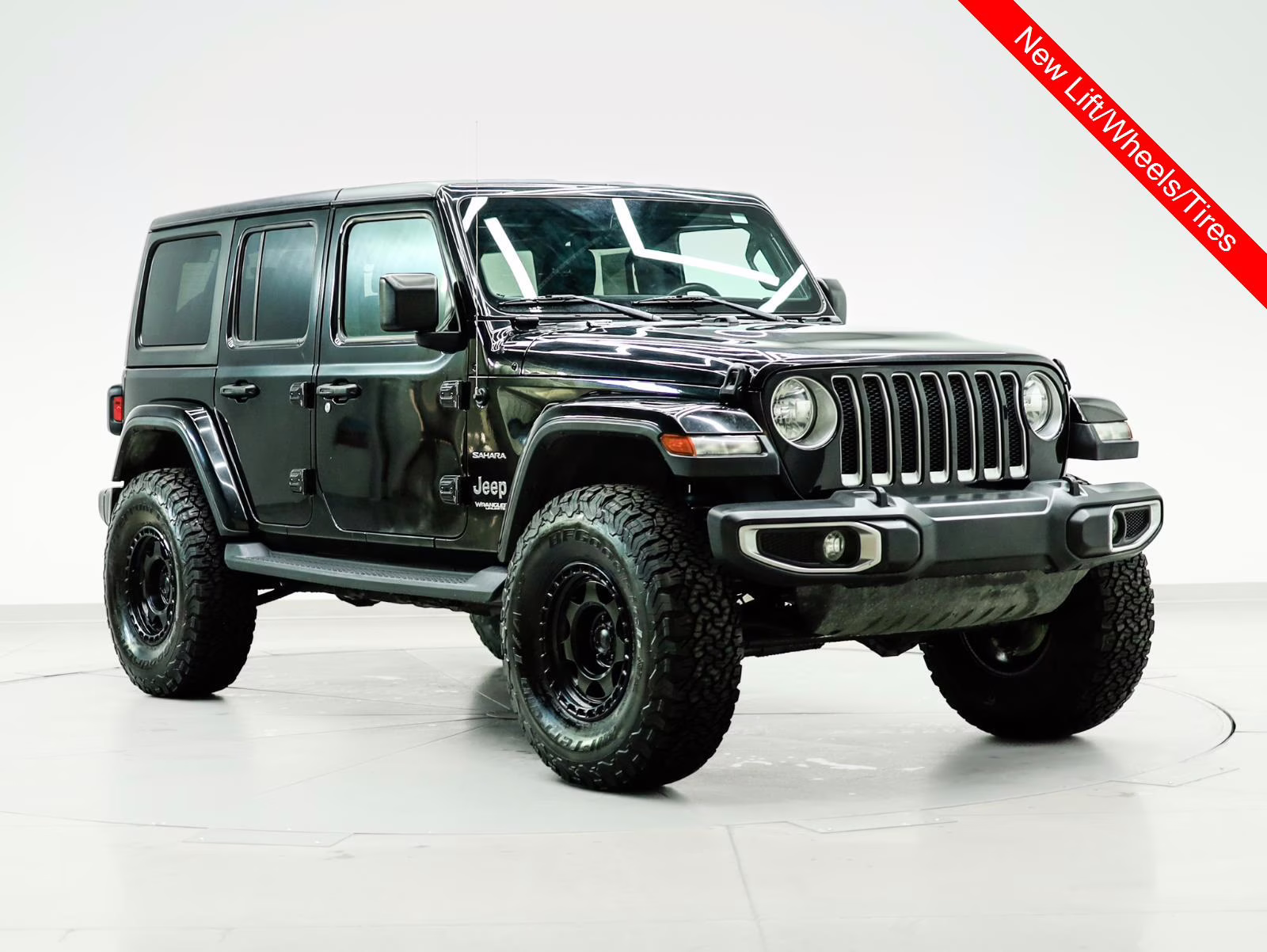2018 Black Jeep Wrangler Unlimited Sahara 4X4 SUV