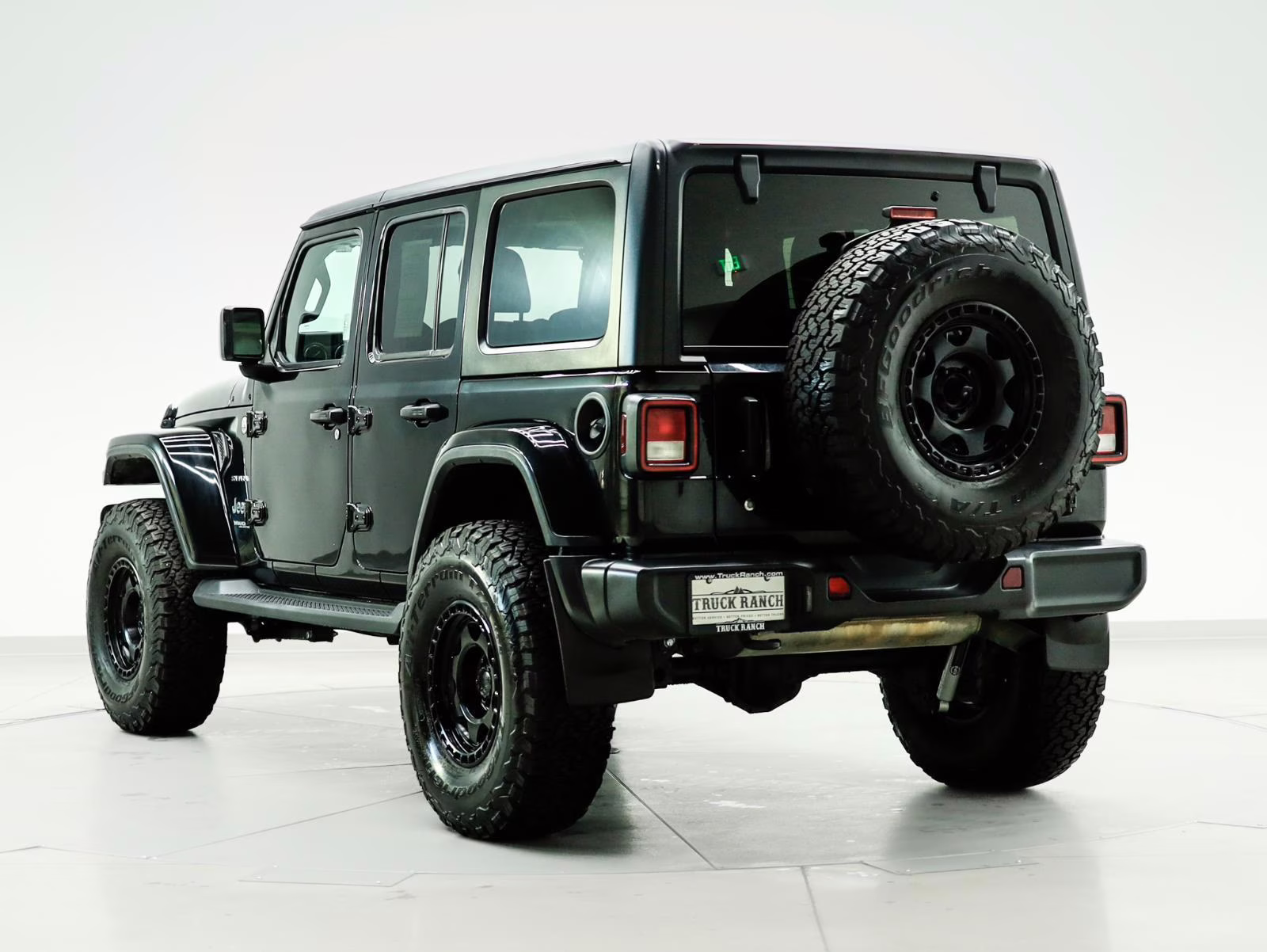 2018 Black Jeep Wrangler Unlimited Sahara 4X4 SUV