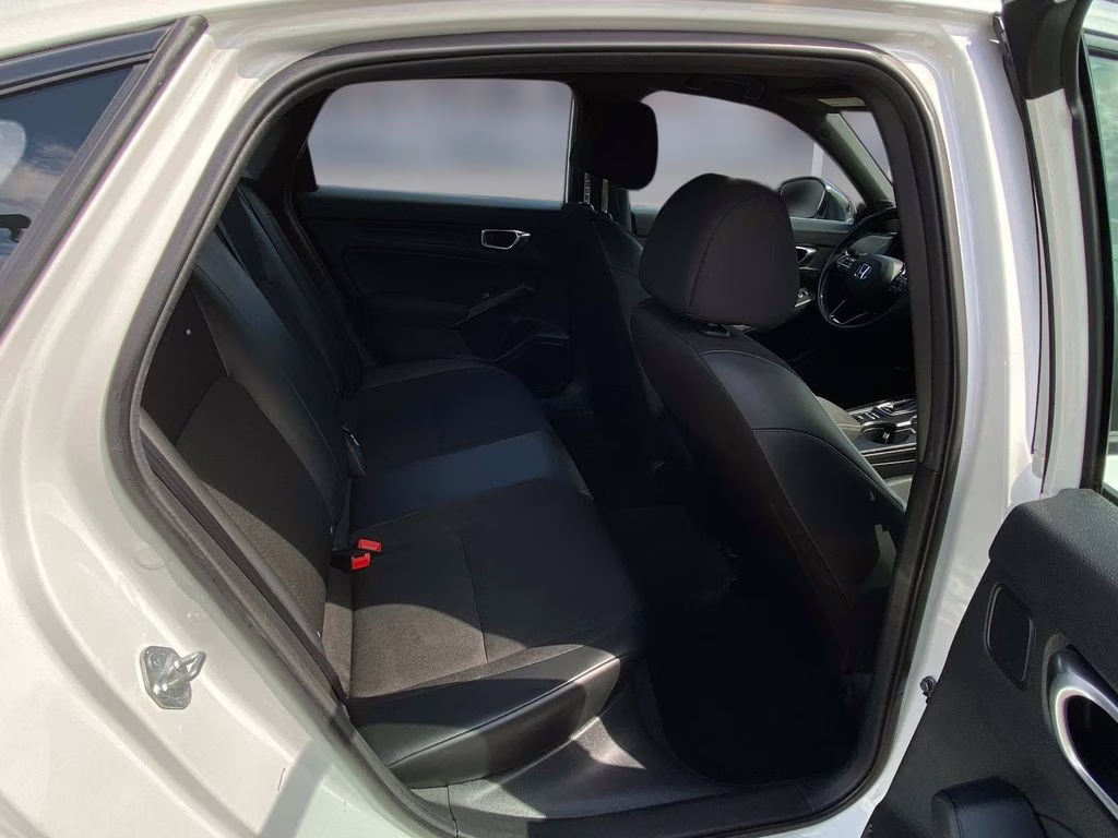 2024 Platinum White Pearl Honda Civic Sport FWD Sedan