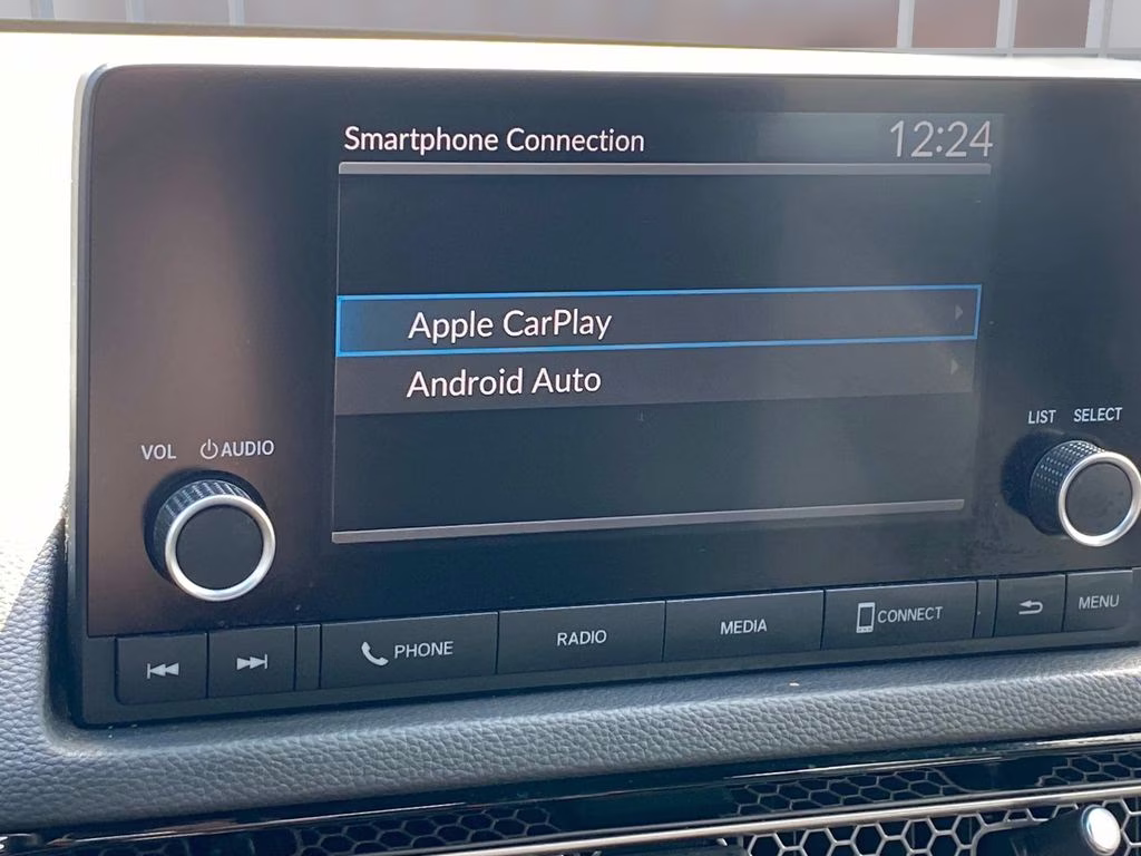 2024 Platinum White Pearl Honda Civic Sport FWD Sedan