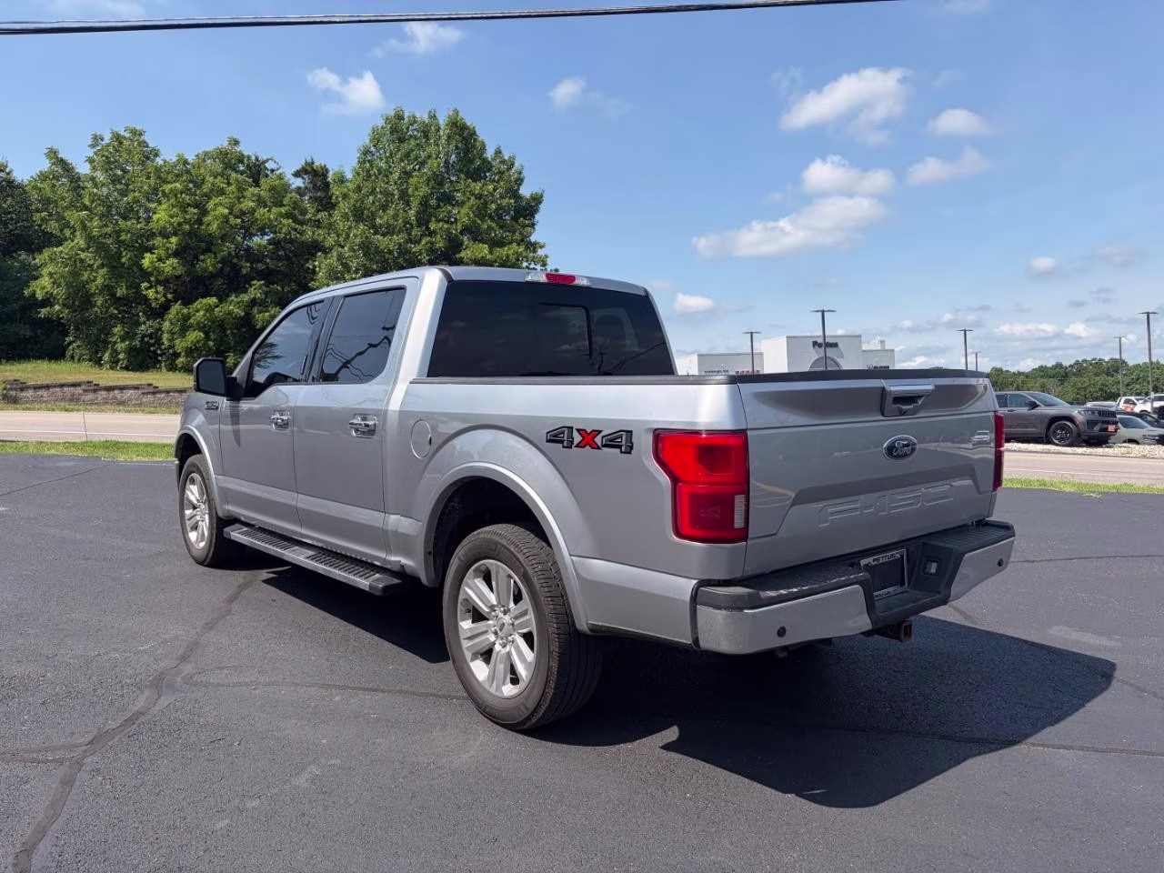 2020 silver Ford F-150 Lariat 4X4 Truck