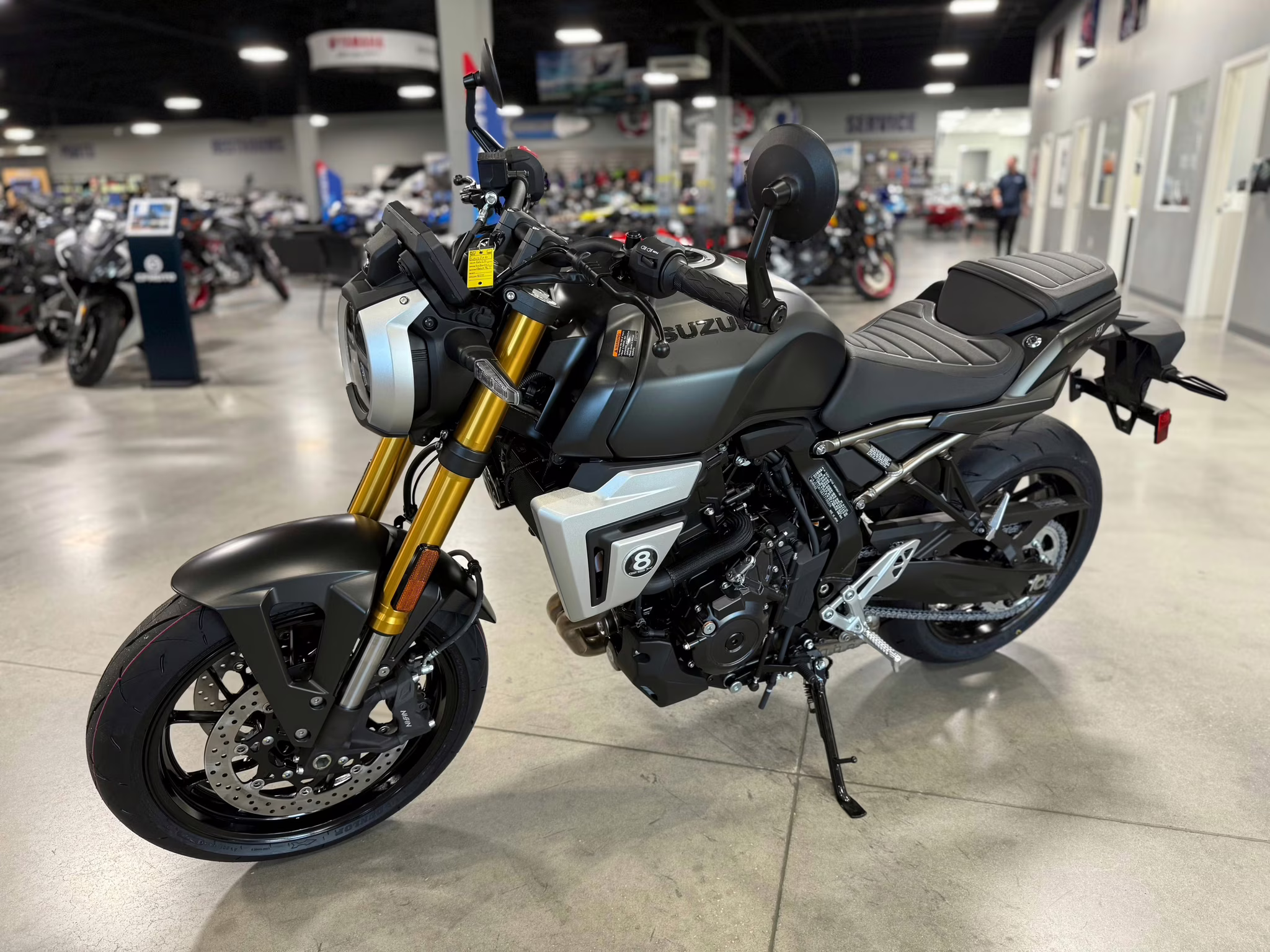 2026 Black Suzuki GSX 8T Motorcycle
