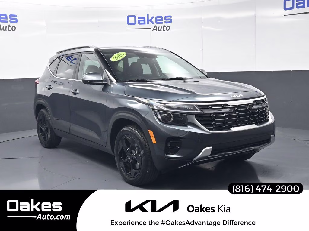 2026 Gravity Gray Kia Seltos EX AWD SUV