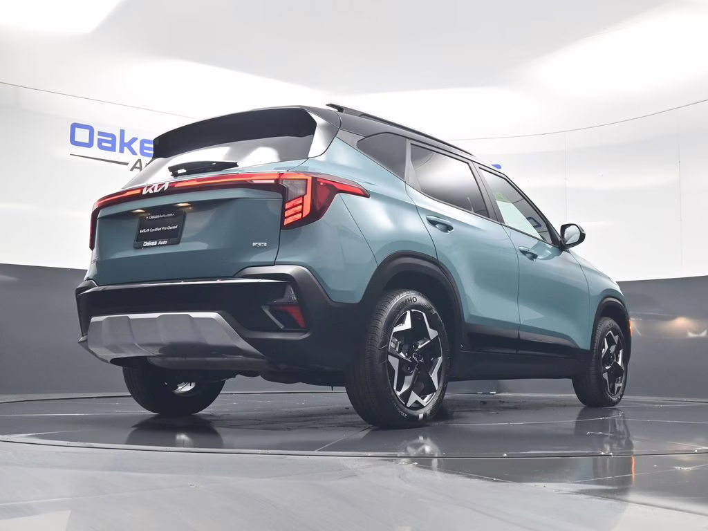 2026 Pluton Blue/Black Roof Kia Seltos S AWD SUV