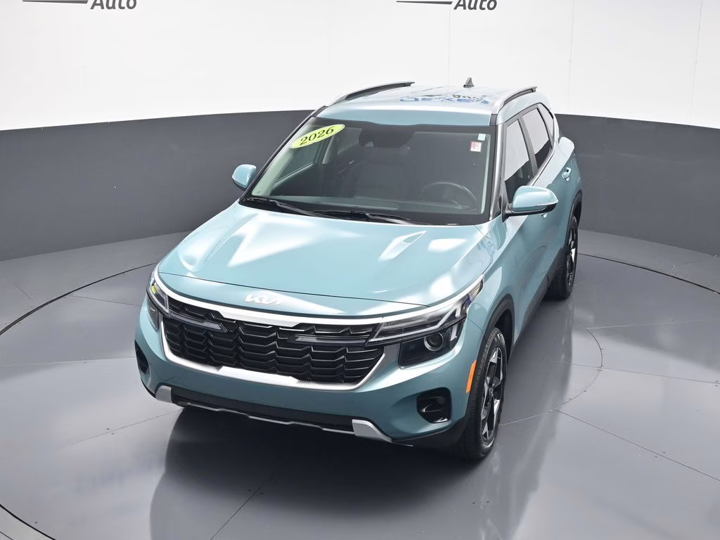 2026 Pluton Blue Kia Seltos EX AWD SUV
