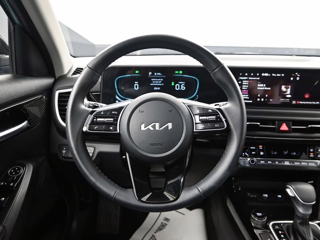 2026 Pluton Blue/Black Roof Kia Seltos S AWD SUV