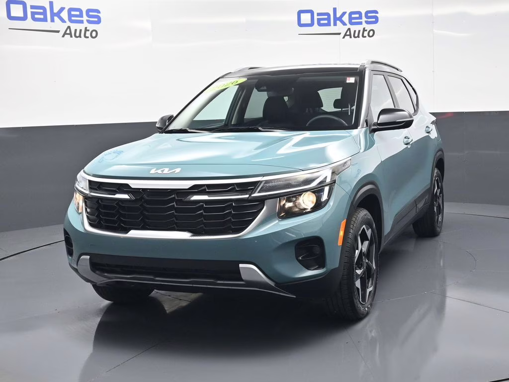 2026 Pluton Blue/Black Roof Kia Seltos S AWD SUV